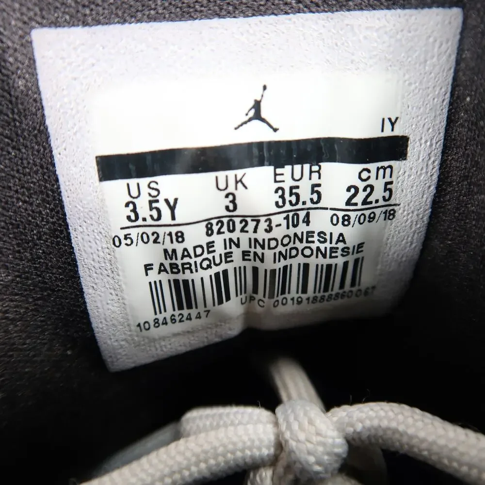 Nike Air Jordan Shoes Kids 3.5 Basketball Sneakers Jumpman Team 2 Youth Trainer